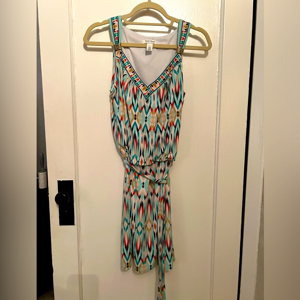 White House Black Market Colorful dress